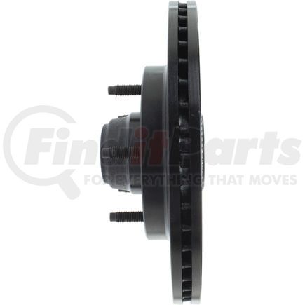 Centric 126.65055CSL Disc Brake Rotor and Hub Assembly Cryo Sport Slotted Rotor, Left