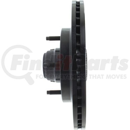 Centric 126.65055SR Disc Brake Rotor and Hub Assembly StopTech Sport Slotted