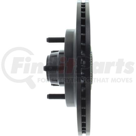 Centric 126.65080CSL Disc Brake Rotor and Hub Assembly Cryo Sport Slotted Rotor, Left