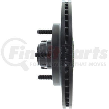 Centric 126.65080CSR Disc Brake Rotor and Hub Assembly Cryo Sport Slotted Rotor, Right
