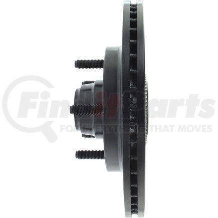 Centric 126.65080SL Disc Brake Rotor and Hub Assembly StopTech Sport Slotted
