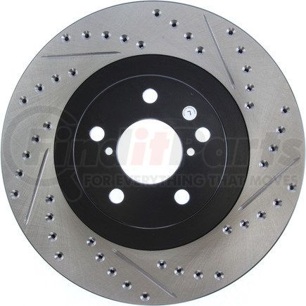 127.47018L by CENTRIC - Slotted Drilled Rotor