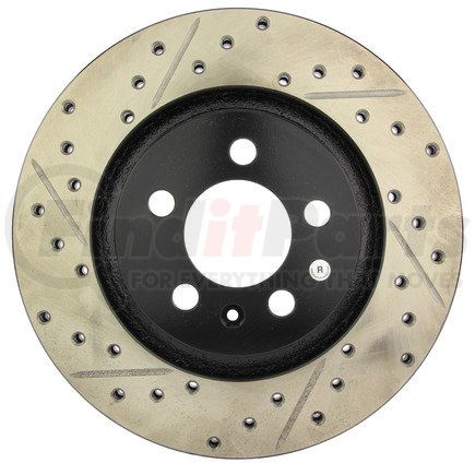 127.33034R by CENTRIC - Slotted Drilled Rotor