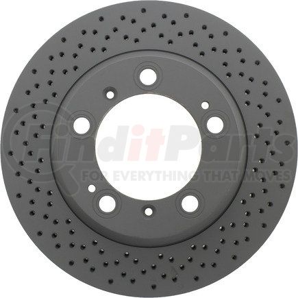 128.37036 by CENTRIC - Premium OE Style Drilled Brake Rotor