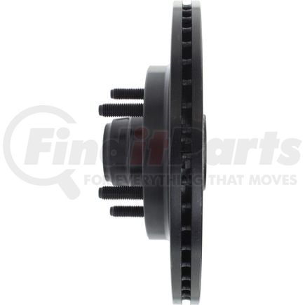 Centric 127.65080CL Disc Brake Rotor and Hub Assembly Sportstop Cryo Drilled & Slotted Rotor, Left