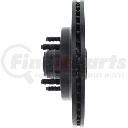 Centric 127.65080R Disc Brake Rotor and Hub Assembly Slotted Drilled Rotor