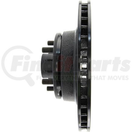 Centric 128.61002R Disc Brake Rotor and Hub Assembly Cross Drilled Rotor