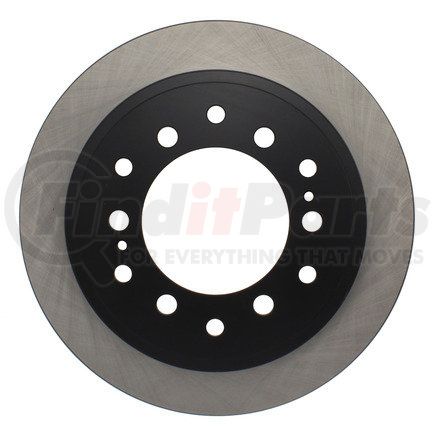 120.44128 by CENTRIC - Disc Brake Rotor - Rear, 12.2 in. O.D, Vented Design, 6 Lugs, Coated Finish