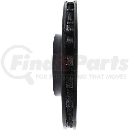 Centric 126.34038CSL Disc Brake Rotor Cryo Sport Slotted Rotor, Left