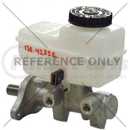 130.42332 by CENTRIC - Brake Master Cylinder - Aluminum, M12-1.00 Bubble, with Single Reservoir