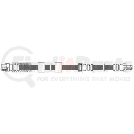 Centric 150.34026 Brake Hydraulic Hose Centric Brake Hose