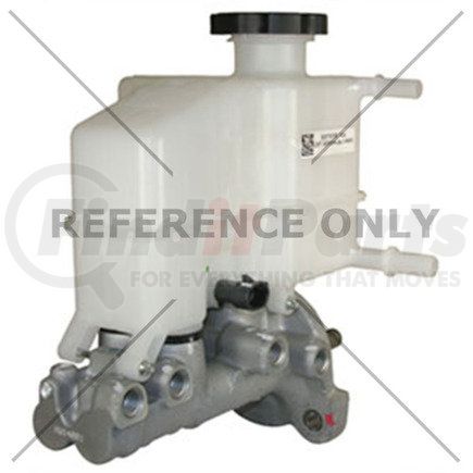 130.66065 by CENTRIC - Brake Master Cylinder - Aluminum, M12-1.50 Inverted, with Single Reservoir