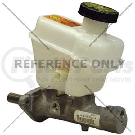 130.65096 by CENTRIC - Brake Master Cylinder - Aluminum, M12-1.00 Bubble, Single Reservoir