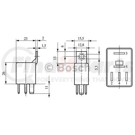 Bosch 0-332-207-404 Re Mech Switc