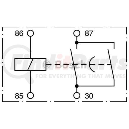 Bosch 0-332-002-270 Relay