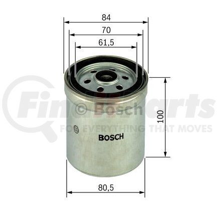 1 457 434 123 by BOSCH - Fuel Filter for ACCESSORIES