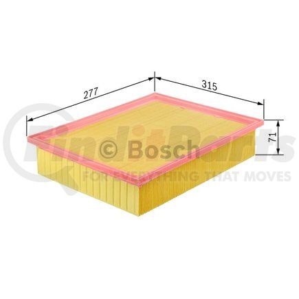1457433748 by BOSCH - Mk Filter - A
