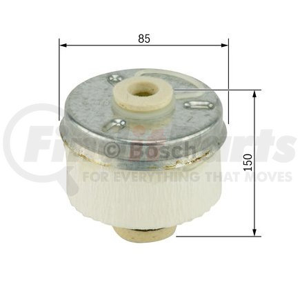 Bosch 1-457-431-324 Fuel Filter Filter - Fuel