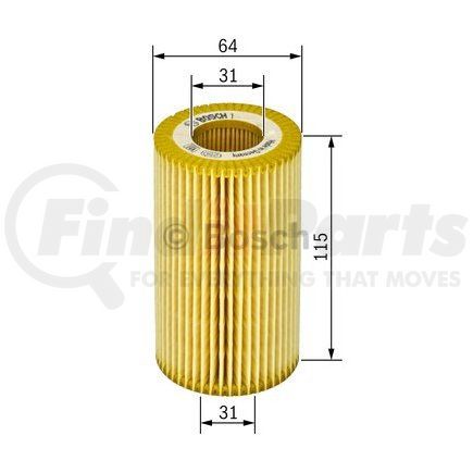 1-457-429-116 by BOSCH - Mk Filter - F