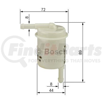 0986450009 by BOSCH - Filter - Fuel