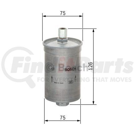 0 450 905 906 by BOSCH - Fuel Filter for VOLKSWAGEN WATER