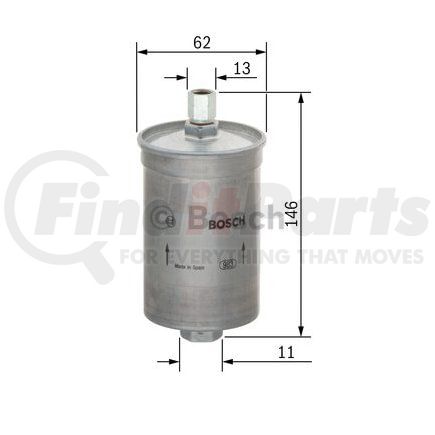 0450905003 by BOSCH - Fuel Filter