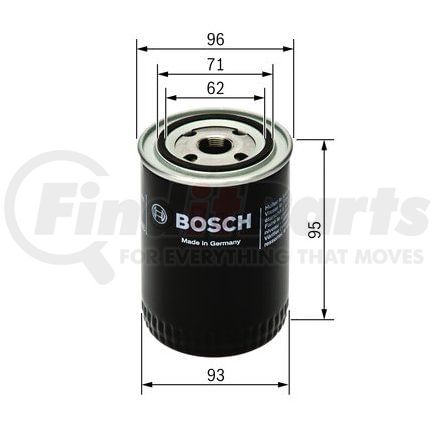 0451103004 by BOSCH - Mk Filter - O