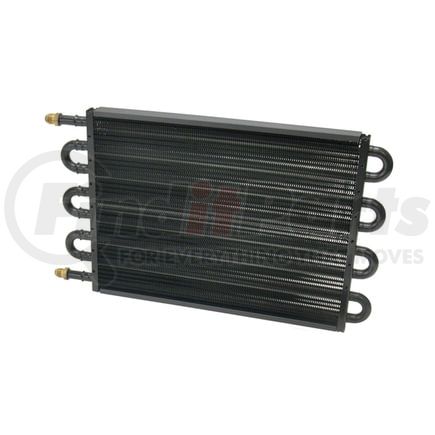 13304 by DERALE - 8 Pass 18" Series 7000 Copper/Aluminum Tube&Fin Transmission Cooler Kit, -6AN