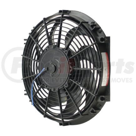 16512 by DERALE - 12" Tornado Electric Puller Fan, Premium Mounting Kit