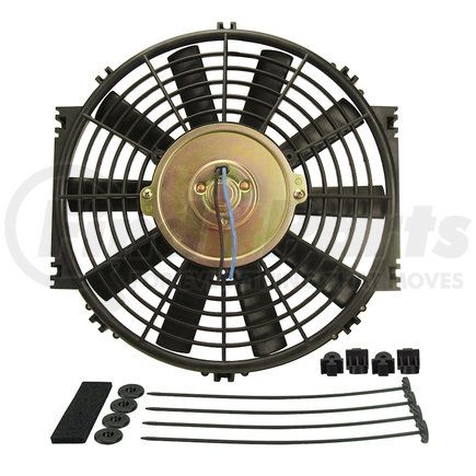 16910 by DERALE - 10" Dyno-Cool Straight Blade Electric Fan