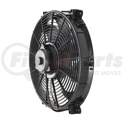 Derale 16516 Engine Cooling Fan 16" Tornado Electric Puller Fan, Premium Mounting Kit