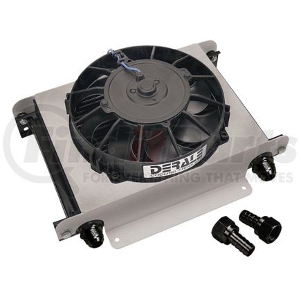 15865 by DERALE - 25 Row Hyper-Cool Remote Fluid Cooler, -10AN