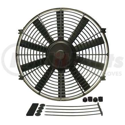 Derale 16914 Engine Cooling Fan 14" Dyno-Cool Straight Blade Electric Fan