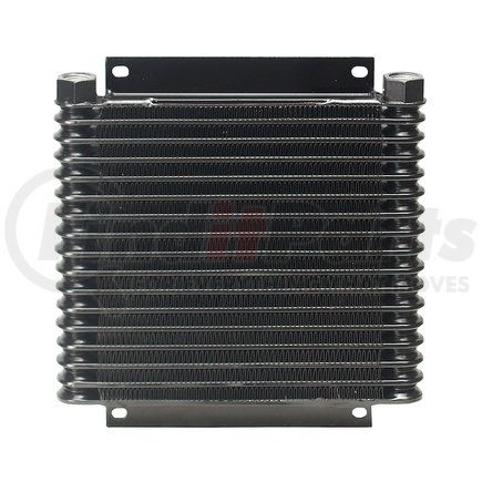 13614 by DERALE - 17 Row Series 9000 Plate & Fin Transmission Cooler Kit, 1/2" NPT