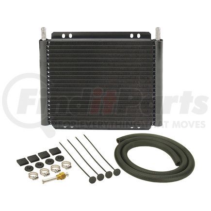 13503 by DERALE - 19 Row Series 8000 Plate & Fin Transmission Cooler Kit, 11/32"