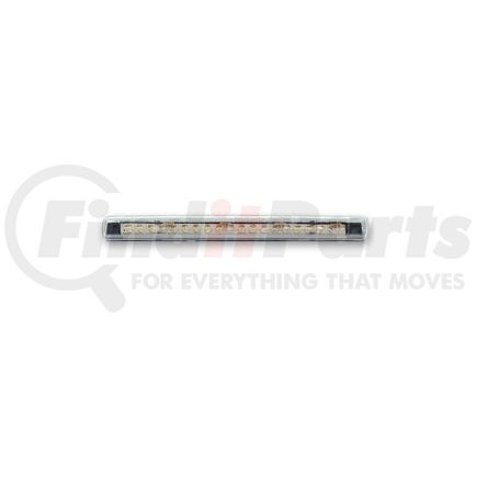 20-727 by PACER PERFORMANCE - 20 Diode Single Row LED Light, Clear/White