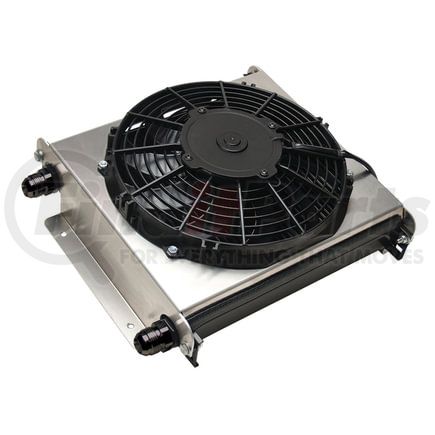 15875 by DERALE - 40 Row Hyper-Cool Extreme Remote Fluid Cooler, -10AN