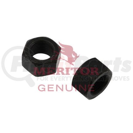 N1101 by MERITOR - Driven Axle Drive Flange Nut - 0.63 in.-18 Thread, 0.94 in. Hex