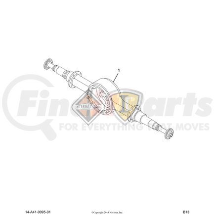 2610396C1 by NAVISTAR - Axle Housing