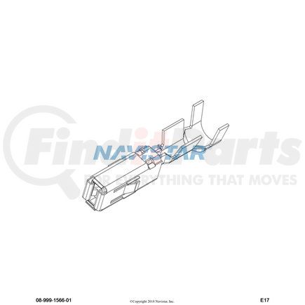 3830799C1 by NAVISTAR - Electric Terminal Pin