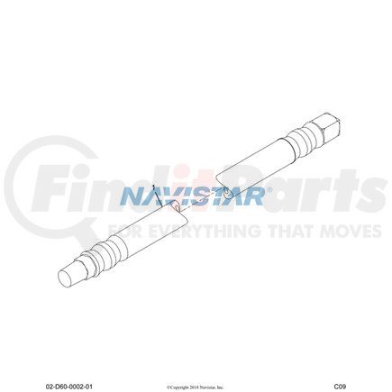 3579382C1 by NAVISTAR - INTERNATIONAL HOSE FLEX AIR*1/2