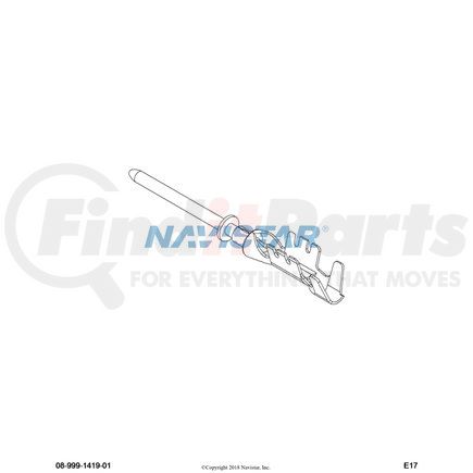 3518291C1 by NAVISTAR - Electric Terminal Pin