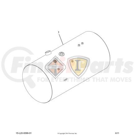 3842923C92 by NAVISTAR - INTERNATIONAL TANK FUEL  26 INC