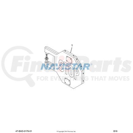 2608099C91 by NAVISTAR - BLADE ASSY 2 LIGH