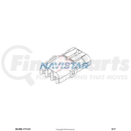 587569C91 by NAVISTAR - INTERNATIONAL BODY CONN