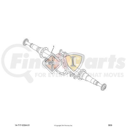 2602363C1 by NAVISTAR - Axle Housing