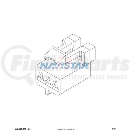 3522071C1 by NAVISTAR - Electrical Connectors