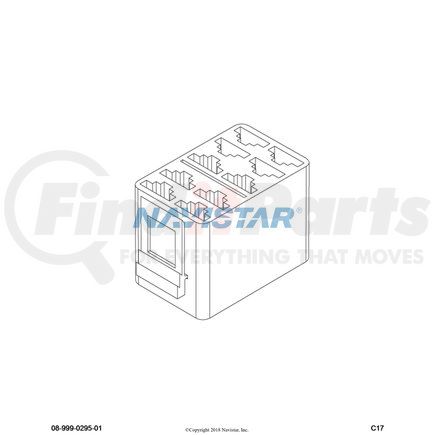 3530563C1 by NAVISTAR - Body Wiring Harness Connector