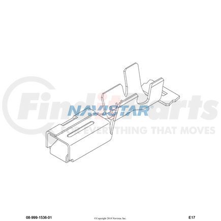 3592382C1 by NAVISTAR - Electric Terminal Pin