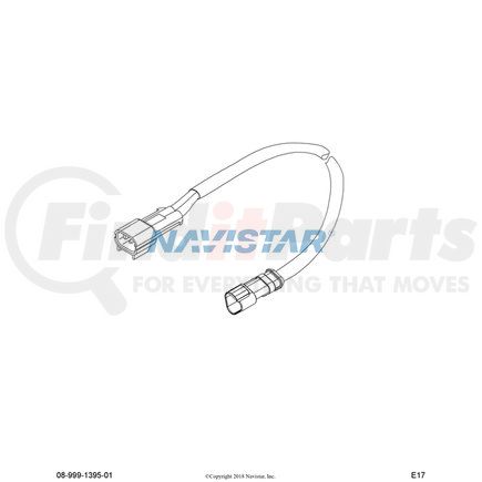 3540309C91 by NAVISTAR - INTERNATIONAL HARNESS JUMPER*DOOR SWITCH JUM